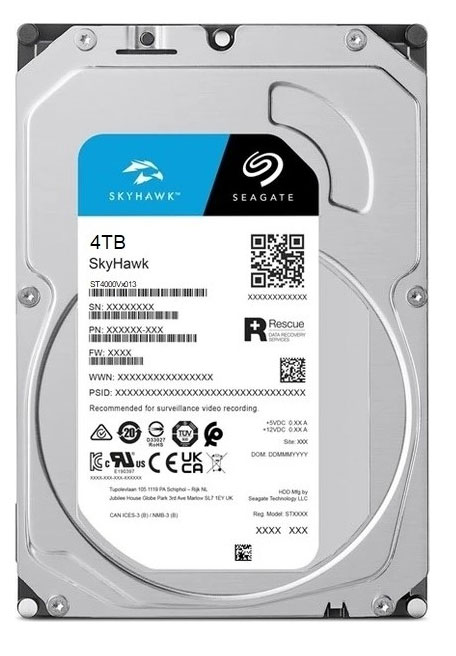 SEAGATE 4TB 7/24 3.5