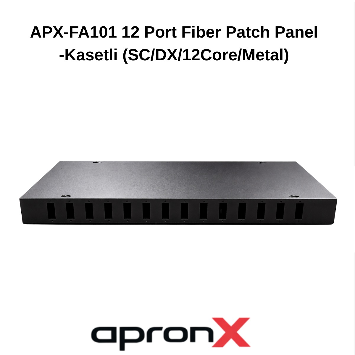 apx-fa101 12/24 Port Fiber Patch Panel -Ka...