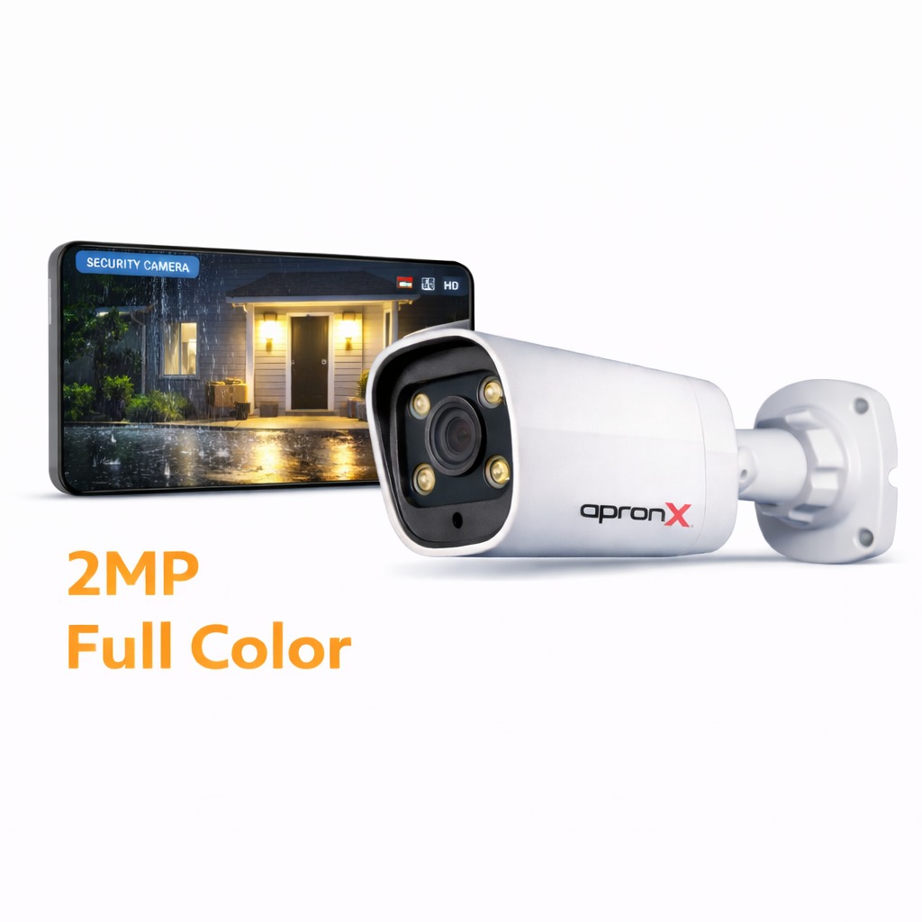 Apronx AX-BW122S 2Mp 2.8mm Full Color Mikrofonlu Bullet Ahd Kamera