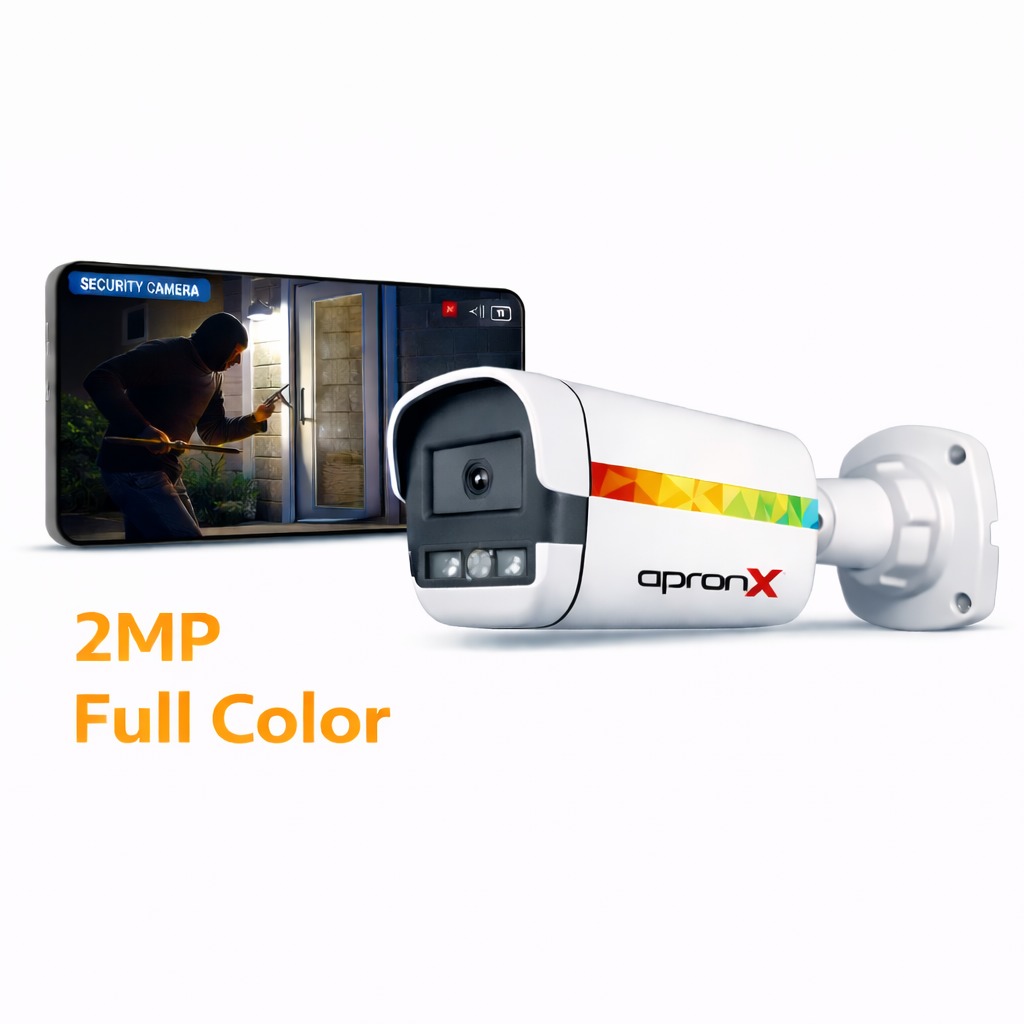 Apronx AX-BW121S 2Mp 2.8mm Full Color Mikr...