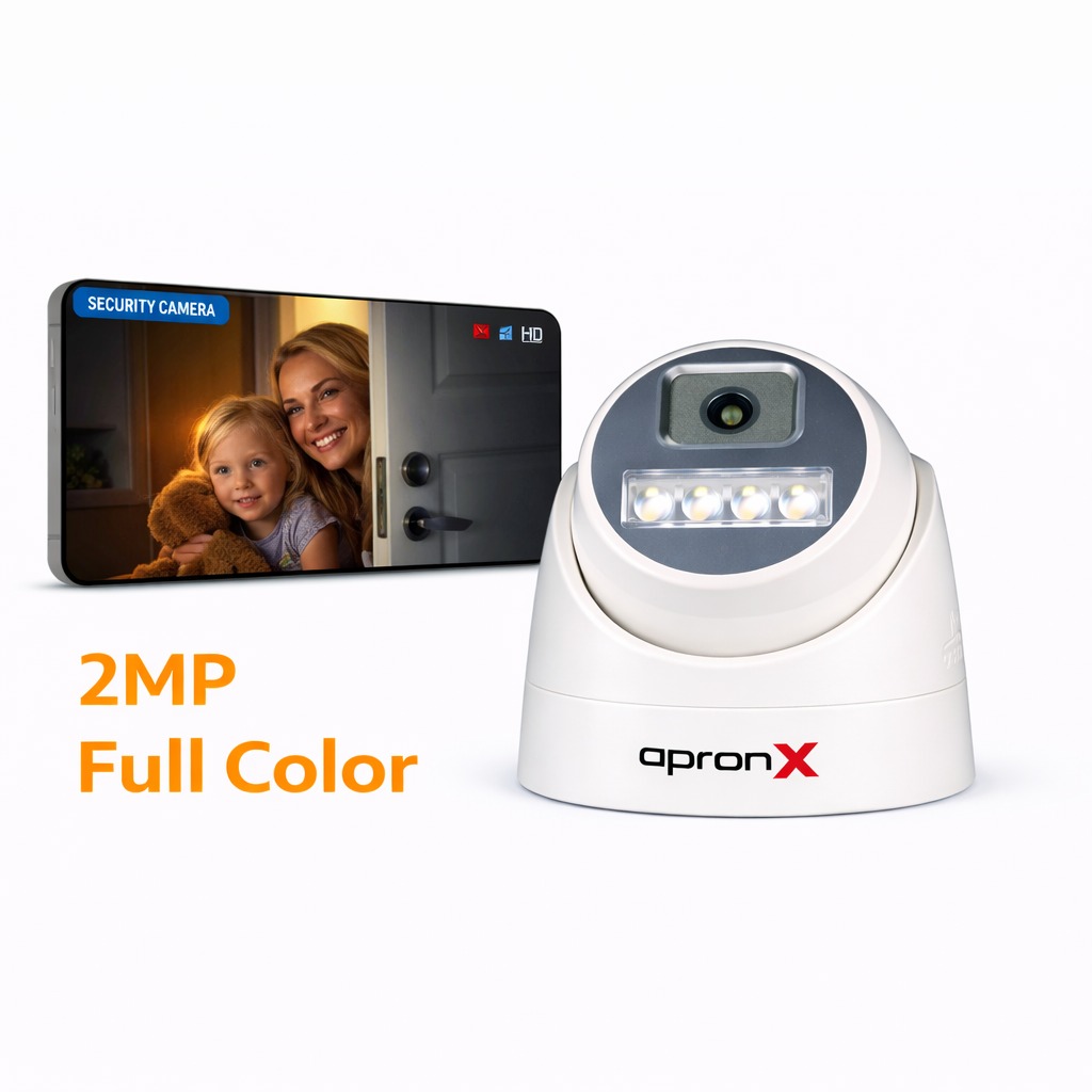 Apronx AX-DN150S 2Mp 2.8mm Full Color Mikr...