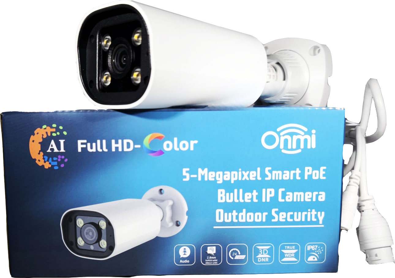 APRONX AX-BW168S 5MP 2.8MM FULL COLOR MIKROFONLU BULLET IP KAMERA