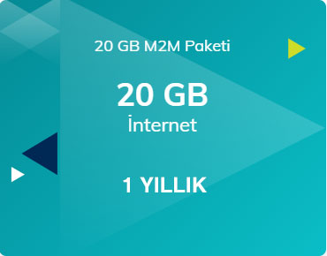 TTNET 20GB M2M MOBIL DATA HATTI (1 YILLIK)