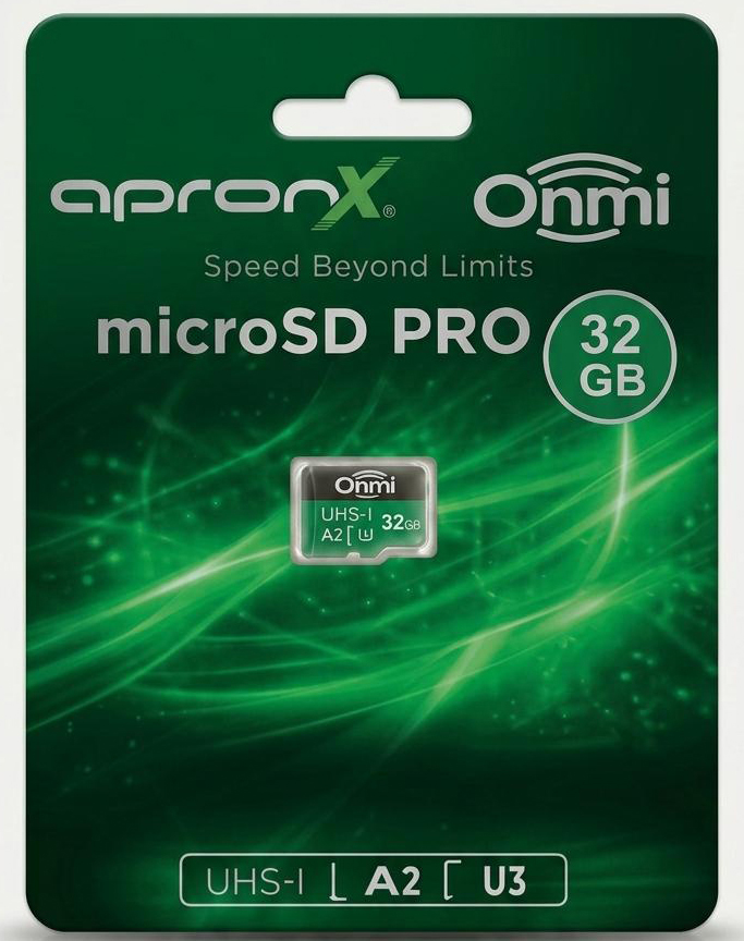 apronx 32Gb Micro SD A2 U3 UHS-I TF Hafıza Kartı